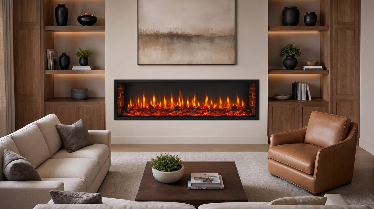 Chimeneas Eléctricas Modernas: Elegancia y Calor para el Hogar