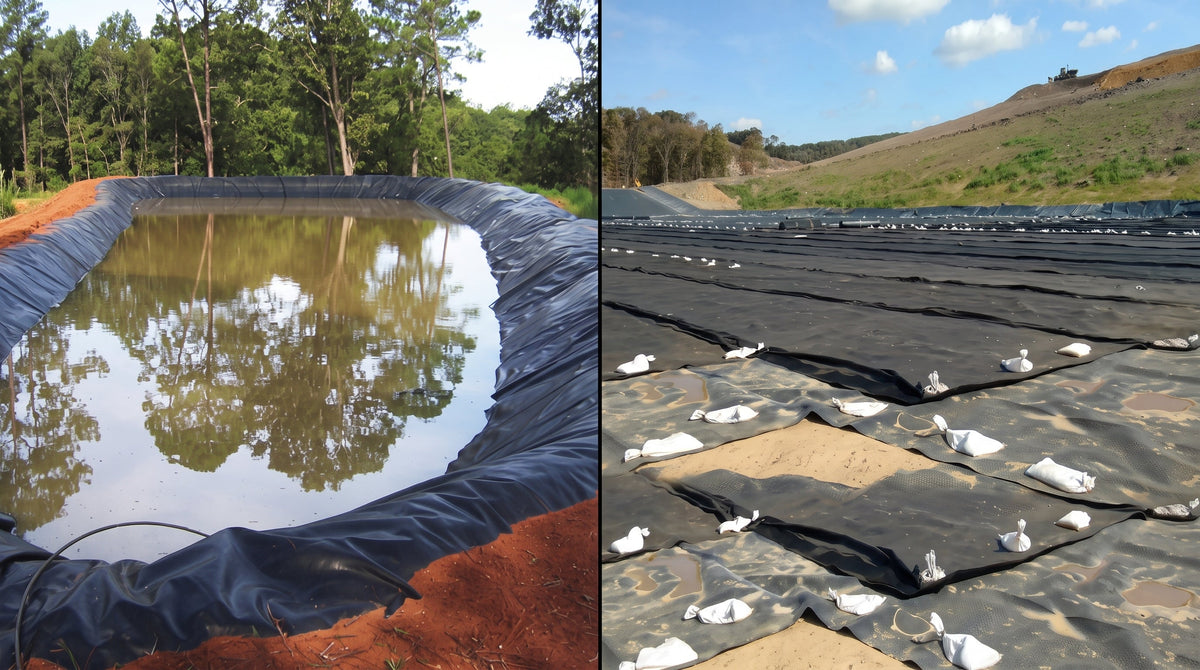 Geomembrana y Geotextil: Descubre sus Diferencias Clave