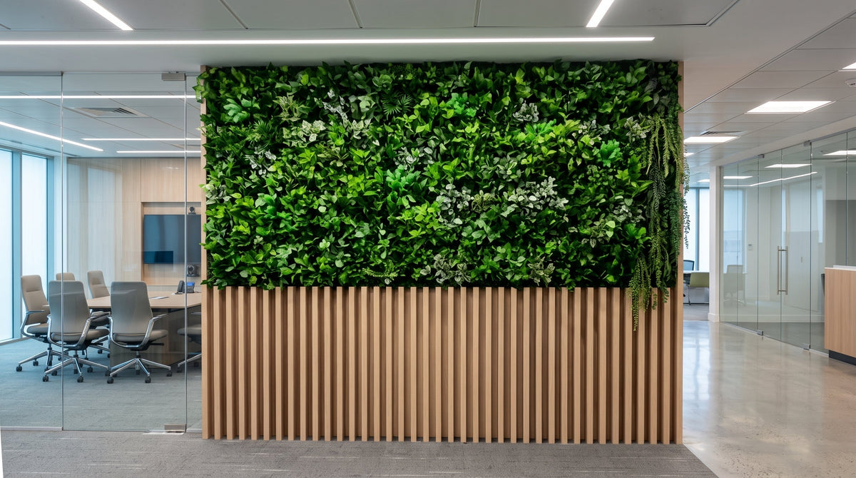 ¿Qué son los jardines verticales artificiales?