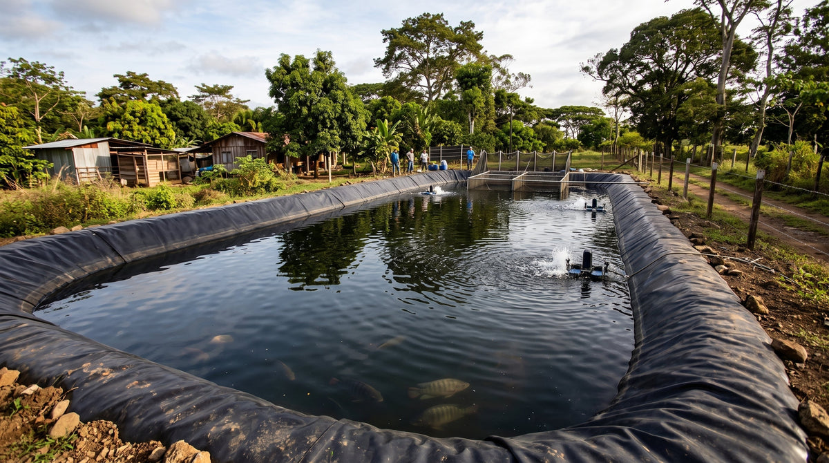 La Solución Definitiva para Lagunas: Impermeabilización con GeoMembrana en Ecuador