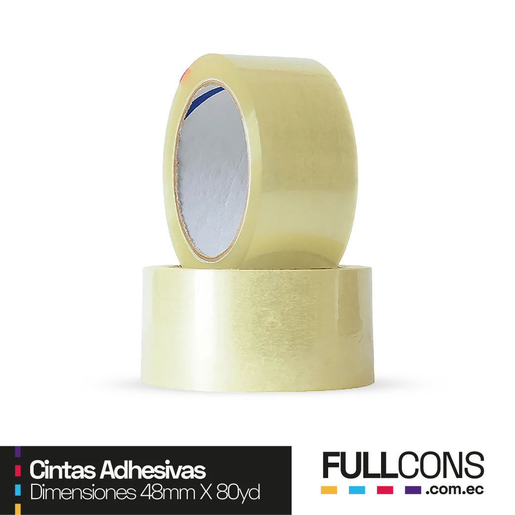 Cinta de Embalaje 48mm x 80yd x 40 Micras – Máxima Resistencia y Cobertura para Embalajes Seguros