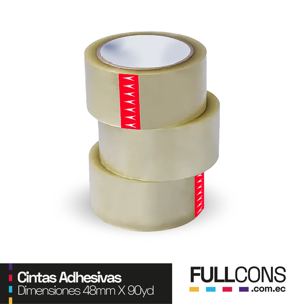 Cinta de Embalaje 48mm x 90yd x 45 Micras – Máxima Resistencia y Extensión para Embalajes Seguros