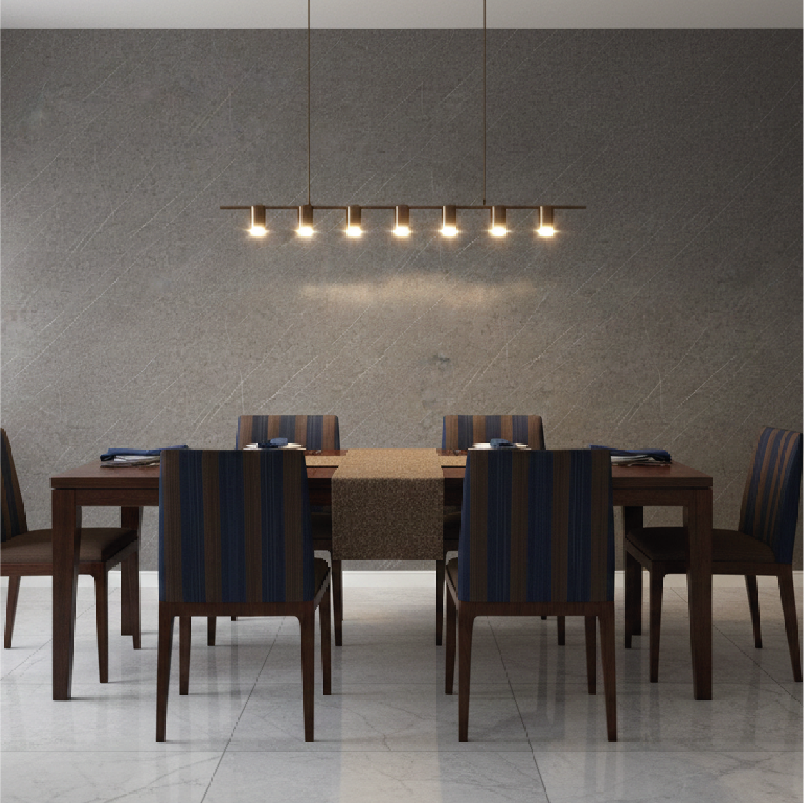 Panel PVC Tipo Mármol Gris Boreal 3 mm (1.22 x 2.44 m) | Fullcons
