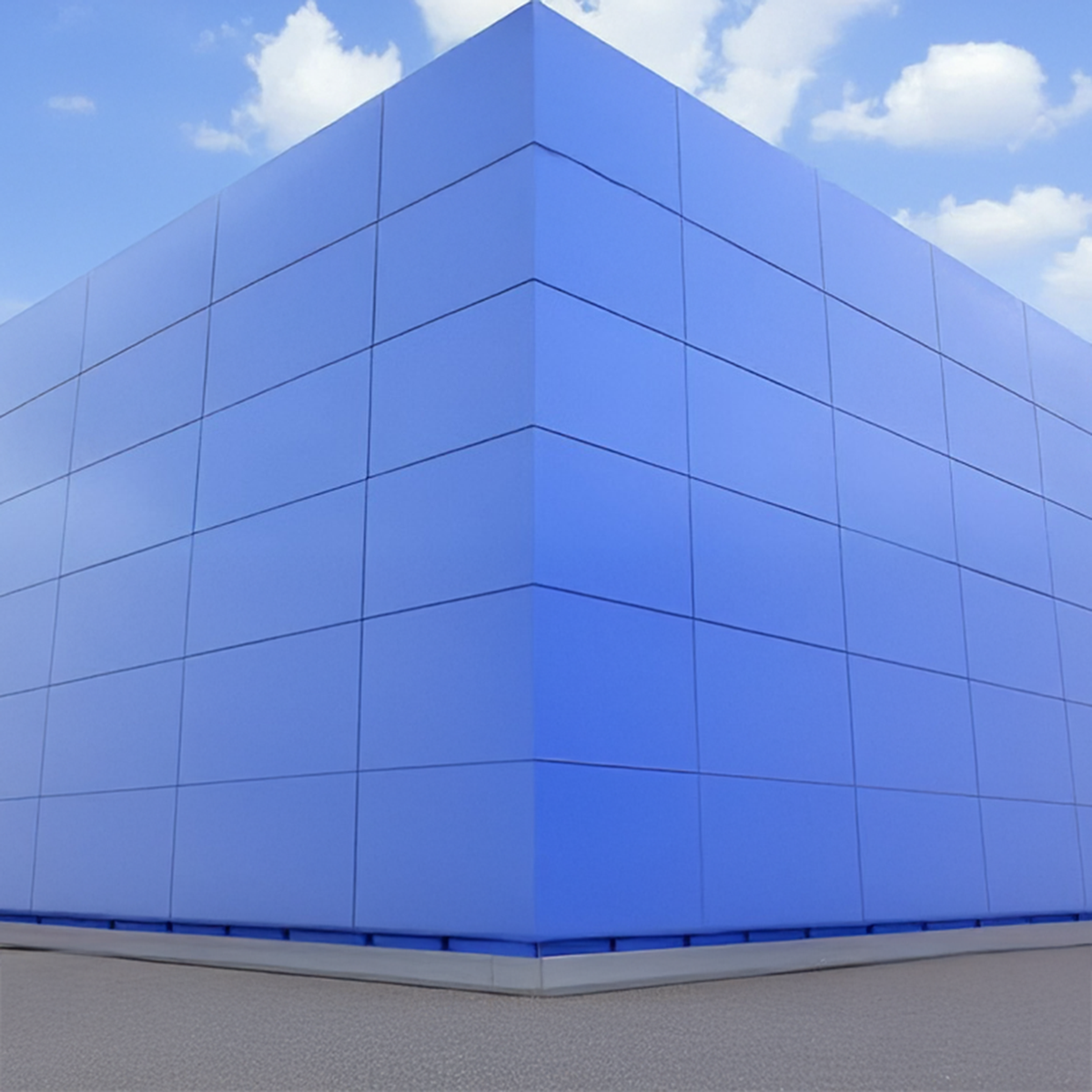 Alucobond HDPE Dark Blue 4mm (1.5m x 5.8m)