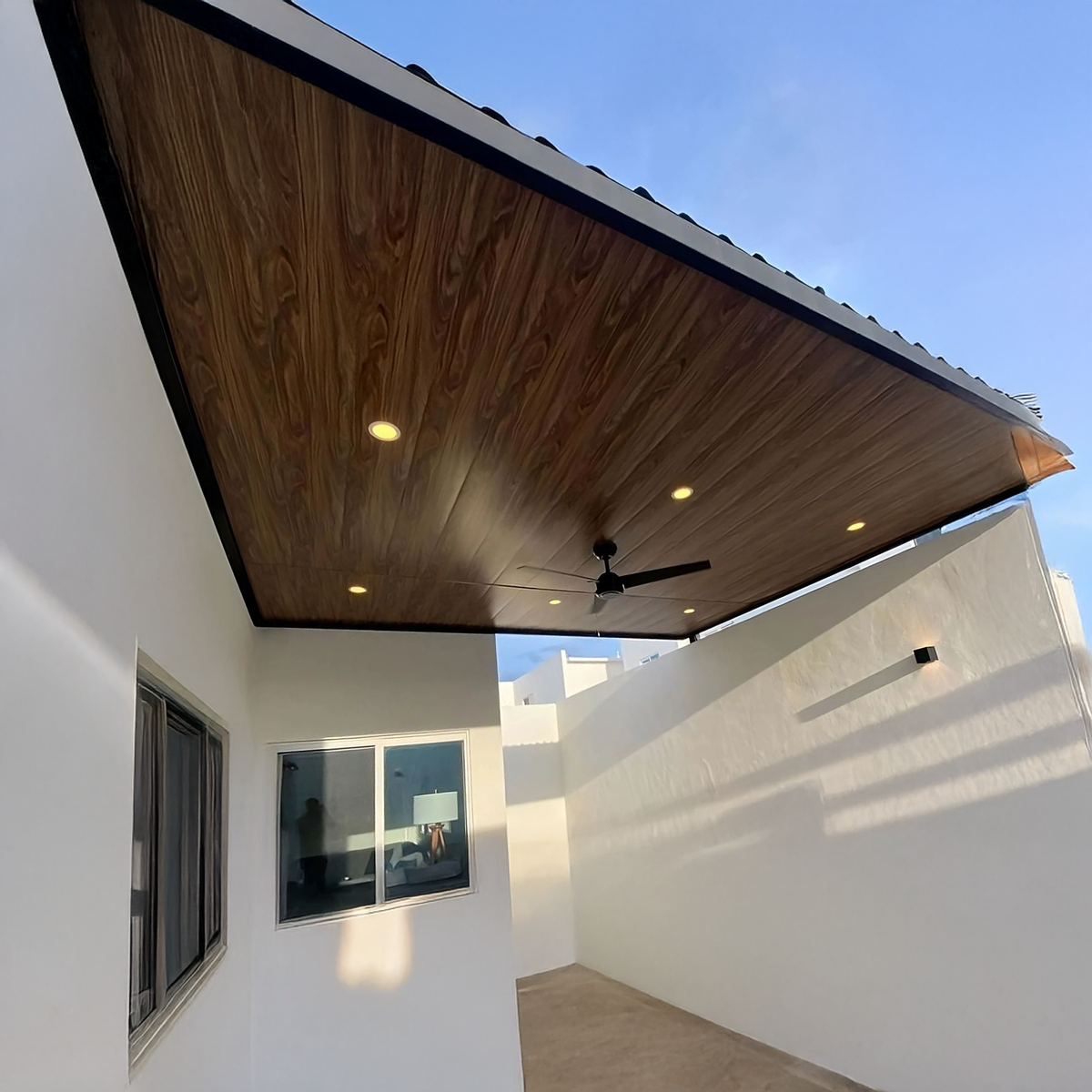 Cielo Raso PVC Sepia 5.70 m x 20 cm (7 mm) | Fullcons