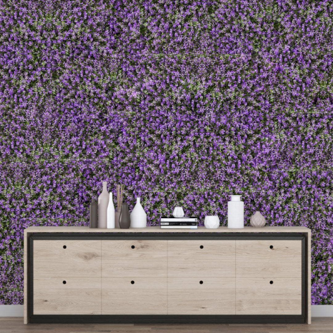 Violet | Jardín Vertical Artificial para interiores y exteriores
