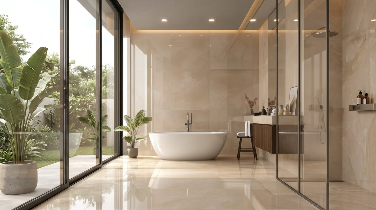¿Por qué los Revestimientos de Porcelanato son la última tendencia para Baños y Duchas?