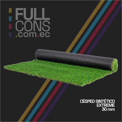 Césped Sintético Decorativo Curve 30mm | Césped Ecuador