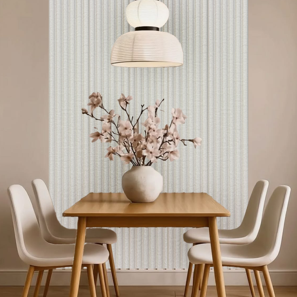 Panel Ranurado PVC de Interior Aurora Textil 15.5 cm x 2.85 m (15 mm) | Fullcons