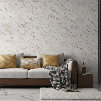 Panel PVC Tipo Mármol Blanco Real 3 mm | Fullcons