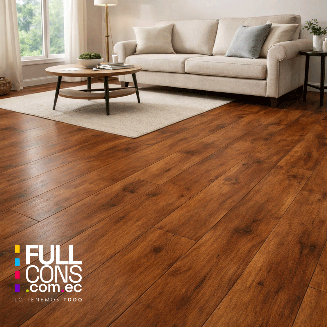 Piso Flotante Camel 8 mm AC4 HDF Caja 2.44 m² | Fullcons Ecuador (Copia)