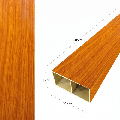 Listones PVC Caoba Dorado| Fullcons