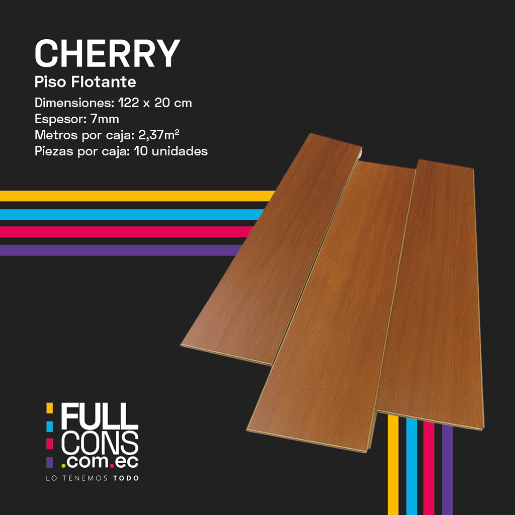 Piso Flotante Nogal 7 mm AC4 HDF Caja 2.37 m² | Fullcons