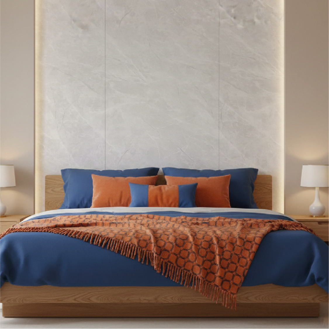 Panel PVC Tipo Mármol Gris Aurora 3 mm (1.22 x 2.44 m) | Fullcons