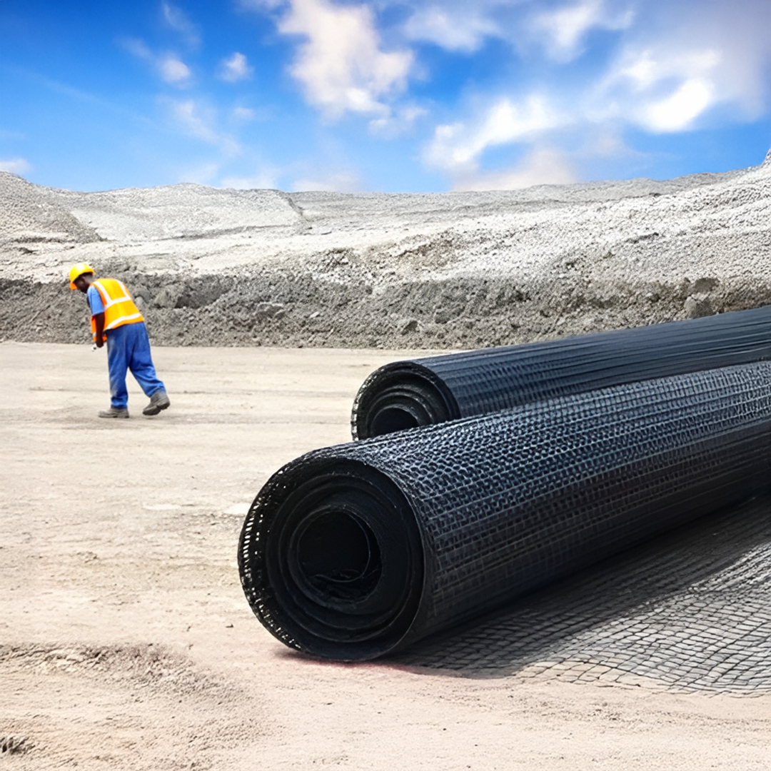 Geomalla Biaxial 1616 Rollo 3,95 m x 100 m (16 kN/m) | Fullcons