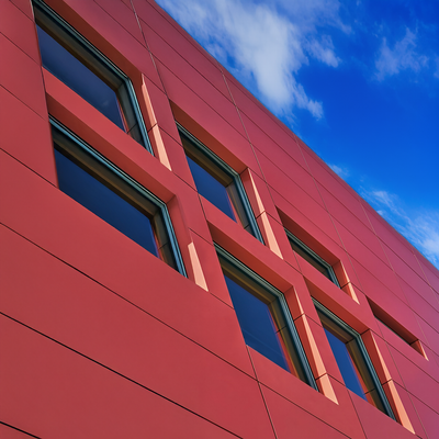 Alucobond PE China Red 4mm (1.5 x 5.8 m) | Fullcons