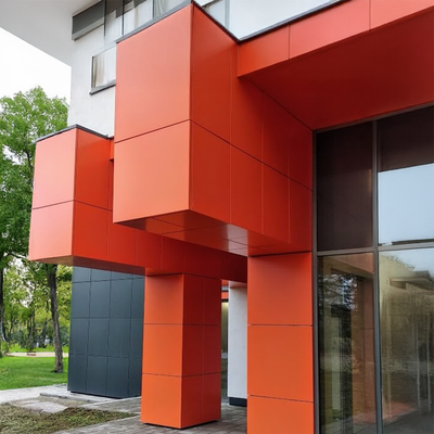 Alucobond PE Orange 4mm (1.5 x 5.8 m) | Fullcons