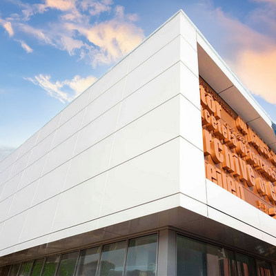 Alucobond PE Pure White 4mm (1.5 x 5.8 m) | Fullcons