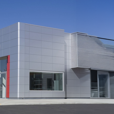 Alucobond PE Silver Metallic 4mm (1.5m x 5.8m)