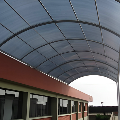 Plancha de Policarbonato Alveolar Smoke Grey 8mm (2.10m x 12m) | Fullcons
