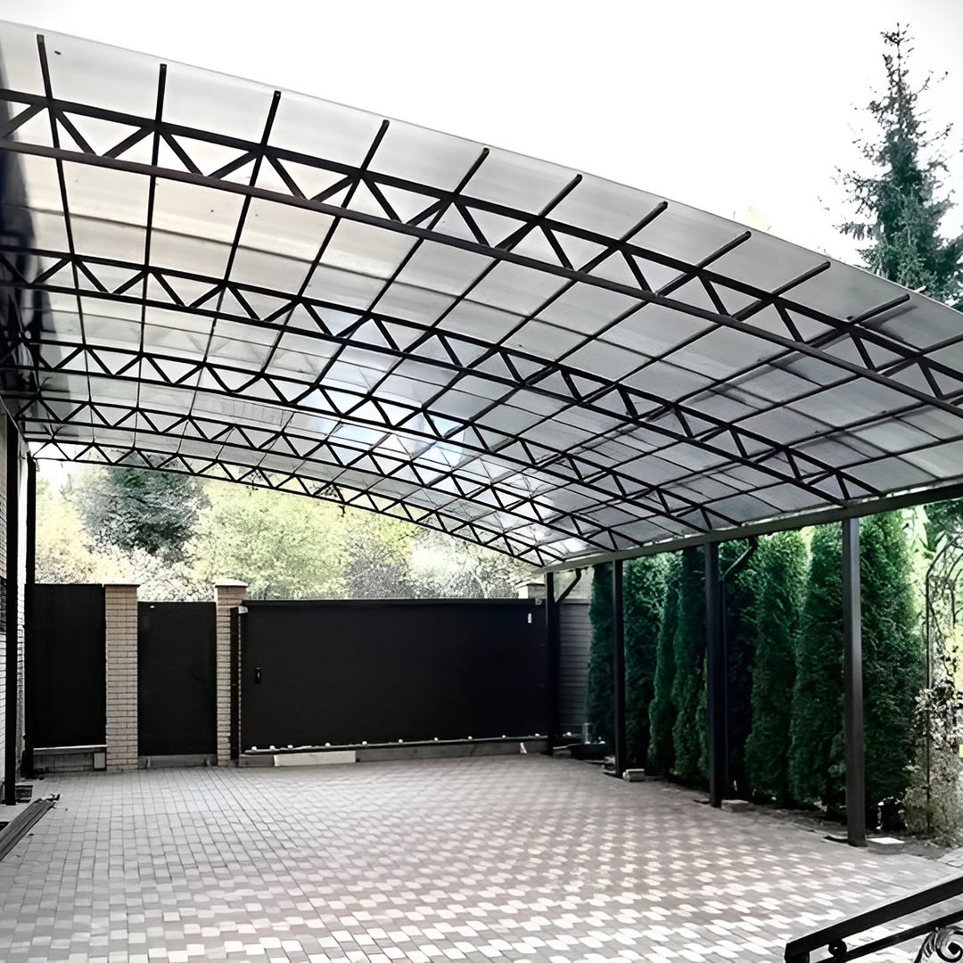 Plancha de Policarbonato Alveolar Smoke Grey 8mm (2.10m x 12m) | Fullcons