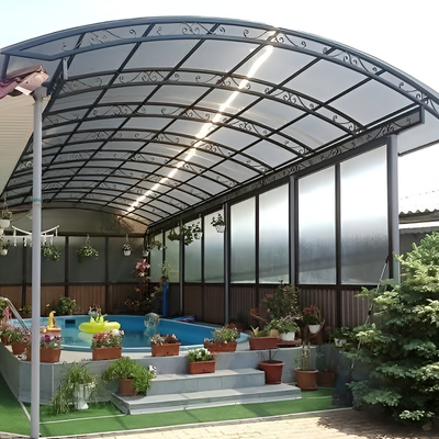 Plancha de Policarbonato Alveolar Smoke Grey 8mm (2.10m x 12m) | Fullcons
