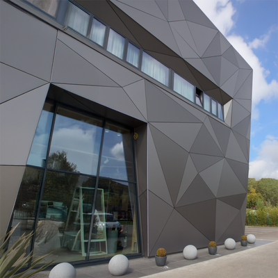 Alucobond HDPE Grey Silver 4mm (1.5m x 5.8m)
