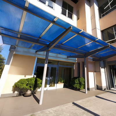 Plancha de Policarbonato Alveolar Blue 6mm / 8mm (2.10m x 12m) | Fullcons