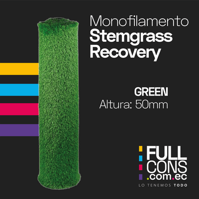 Césped Sintético Deportivo Fútbol Stemgrass Recovery 50mm (12.000 DTEX) | Césped Ecuador