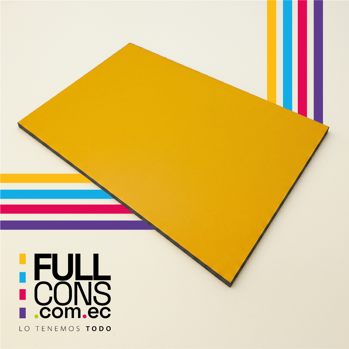 Alucobond HDPE Yellow 4mm (1.5m x 5.8m)