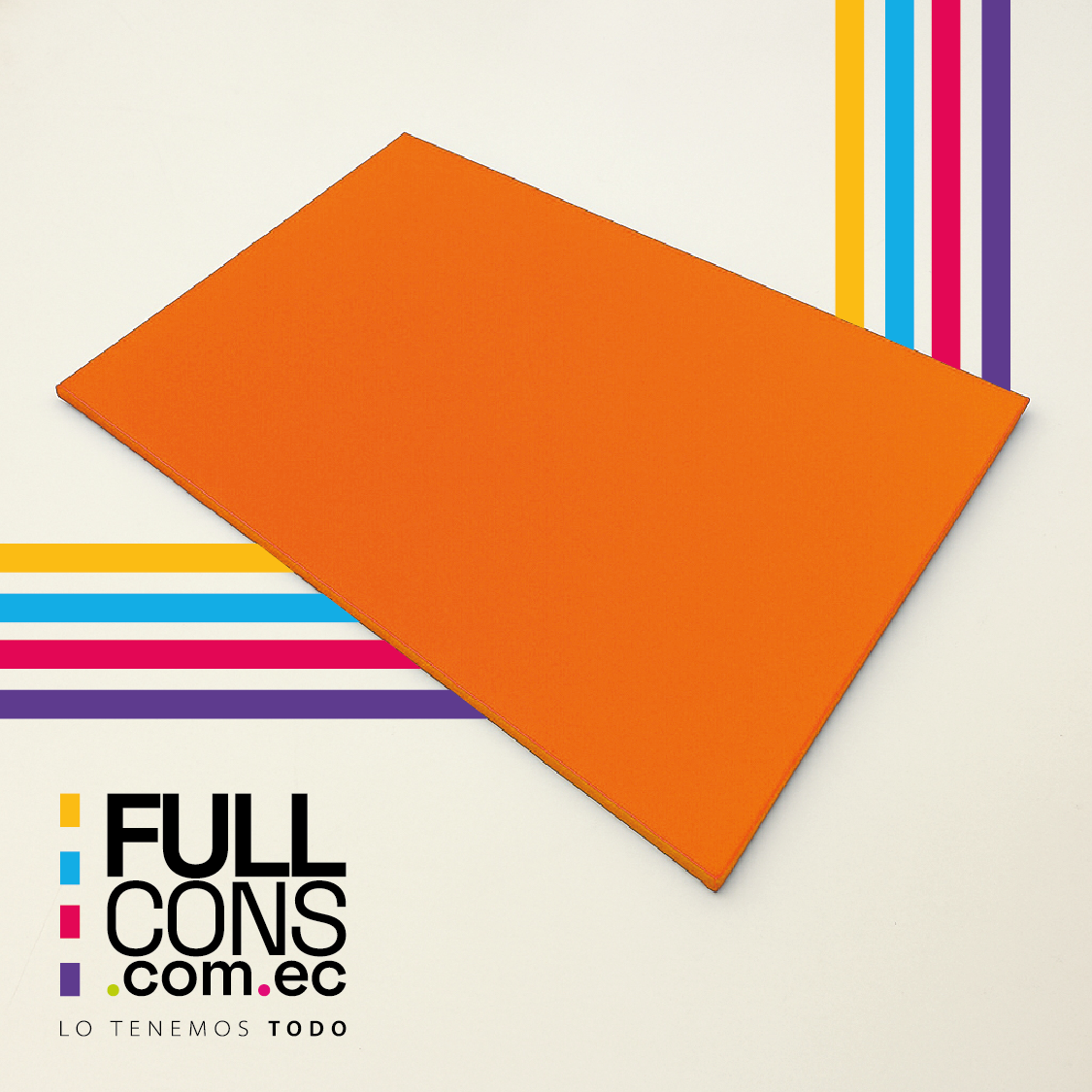 Alucobond PE Orange 4mm (1.5 x 5.8 m) | Fullcons