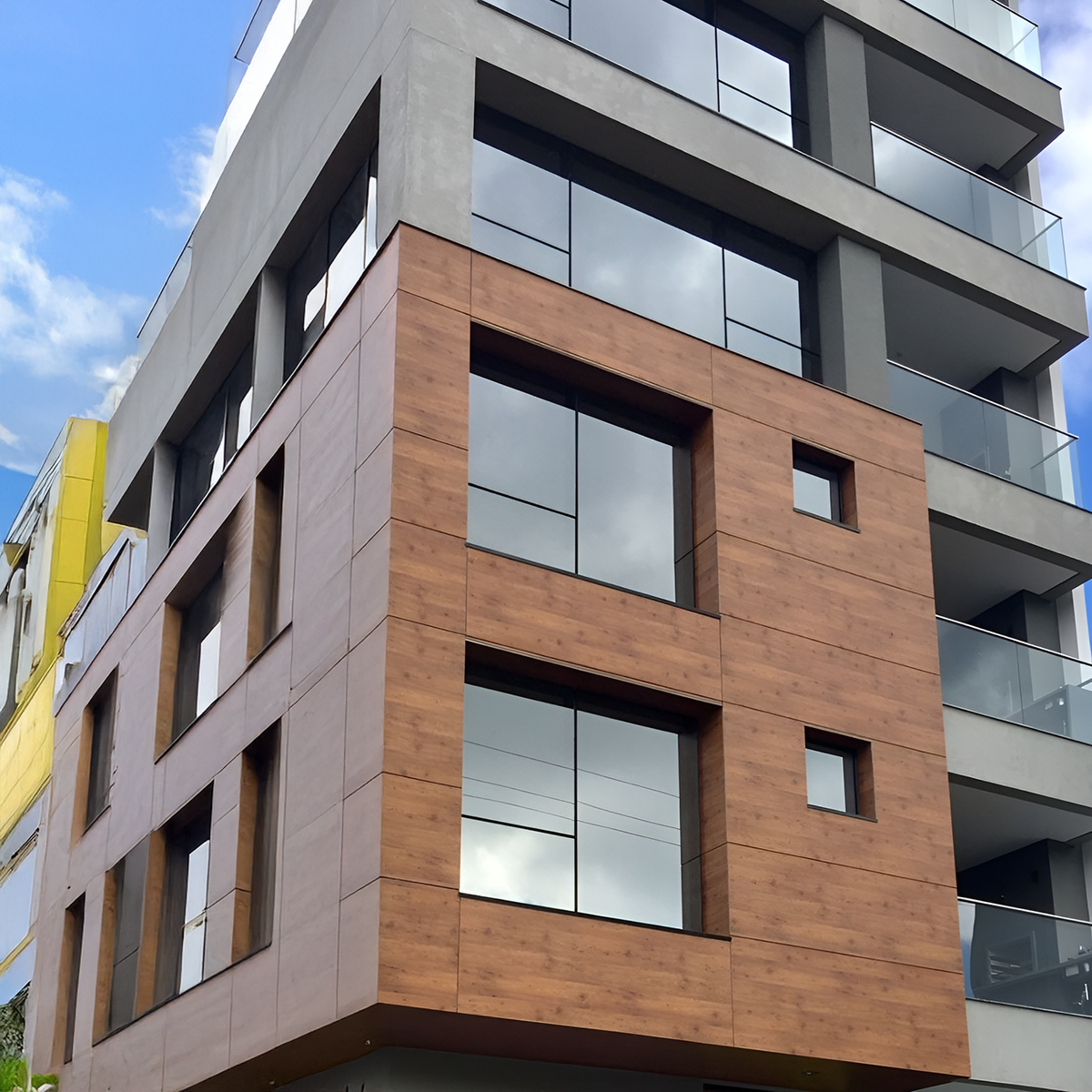 Alucobond PE Wood 4mm (1.5 x 5.8 m) | Fullcons