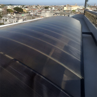 Plancha de Policarbonato Alveolar Silver 8mm (2.10m x 12m) | Fullcons