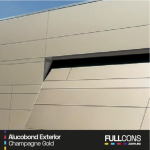 Alucobond Exterior - Champagne Gold - Plancha