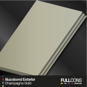 Alucobond Exterior - Champagne Gold - Plancha