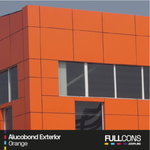 Alucobond Exterior - Orange - Plancha