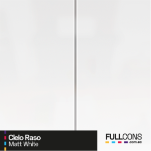 Cielo Raso Matt White - Textura