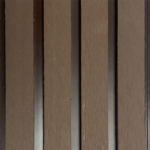 Paneles Ranurados WPC de Exterior – Color Red Oak (Chocolate), 0.22 x 2.9 m para Fachadas Elegantes y Resistentes