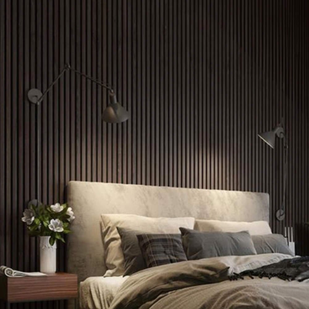 Paneles Ranurados PVC de Interior Color Poplar | FullCons
