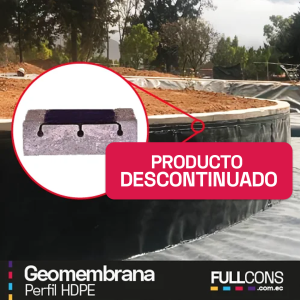 Perfil HDPE para Geomembrana