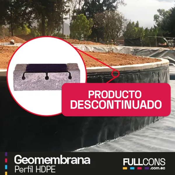 Perfil HDPE para Geomembrana