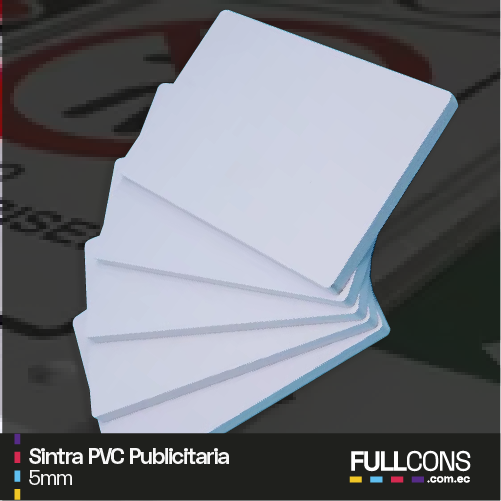 Sintra PVC Publicitario 5mm | Fullcons